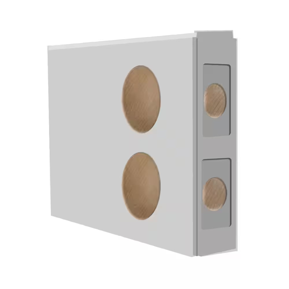 36 In. X 80 In. Fan Lite Primed Steel Prehung Left-Hand Inswing Front Door W/Brickmould