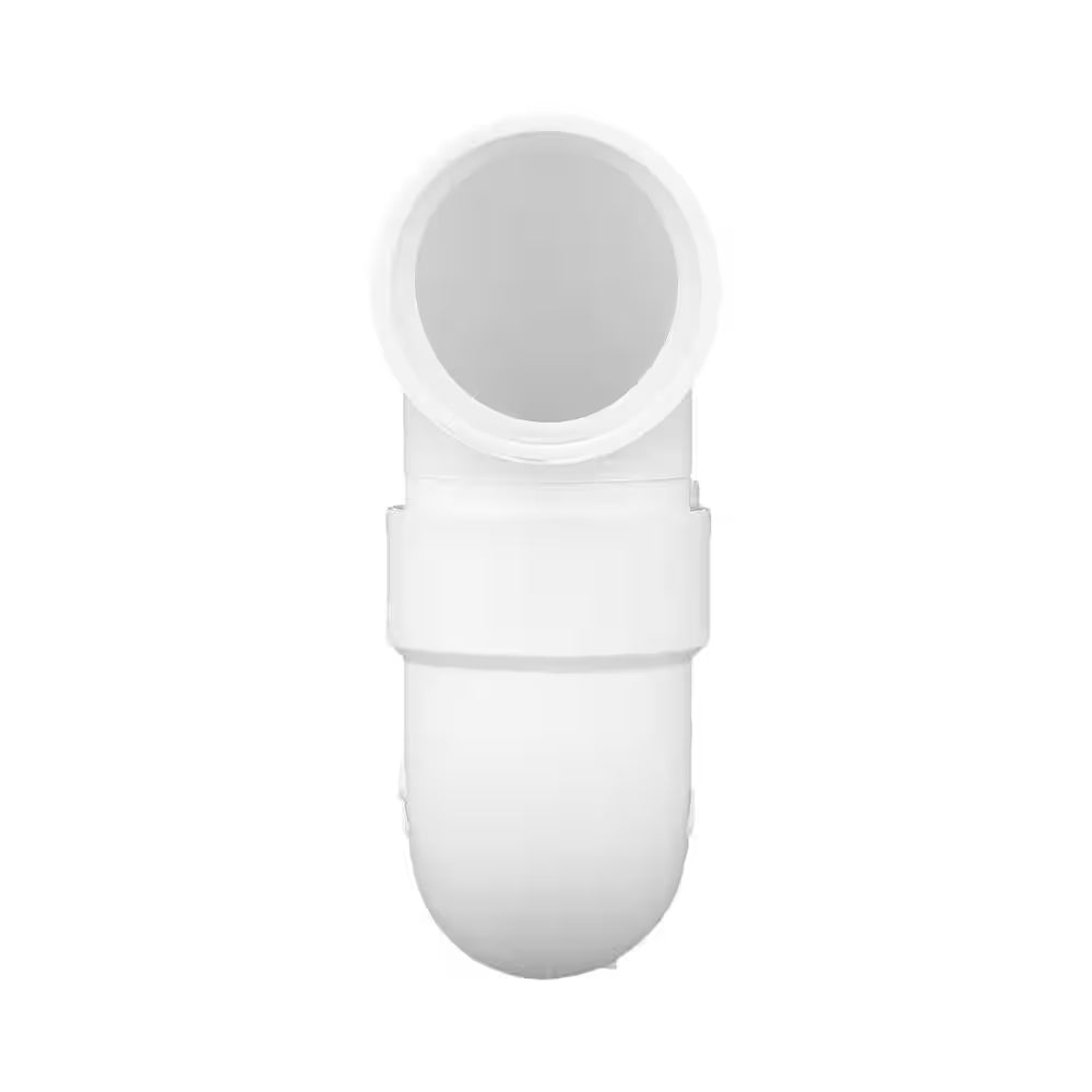 2 In. DWV PVC P-Trap with Solvent Weld Joint
