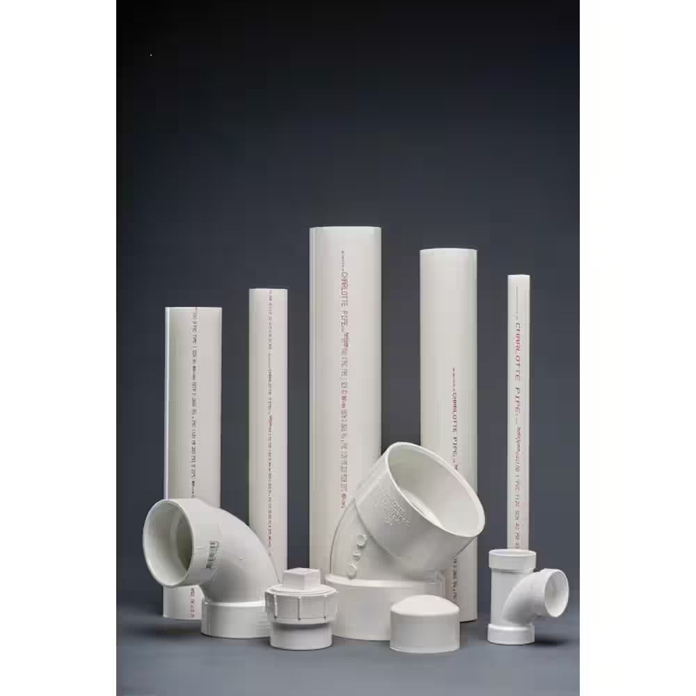 2 In. DWV PVC P-Trap with Solvent Weld Joint